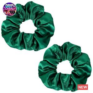 Silk Satin Scrunchies Mulberry Hair Ties No Damage Sleep Elegant Accessories